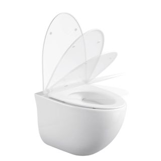 Унитаз подвесной Black & White Universe 751W00